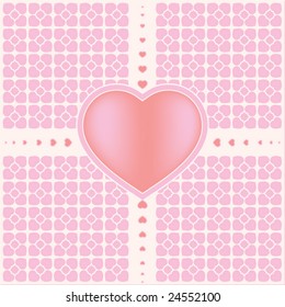 Cute postcard design
