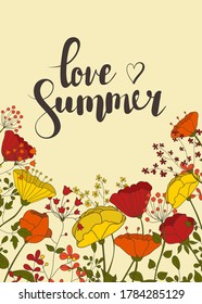 Cute pre-made posters.Summer flowers, butterfly and funny bee.Ideal for children interiors!Can be used for greeting cards, invitations, banners, web sites, blogs, flyers, booklets,certificates,sticker