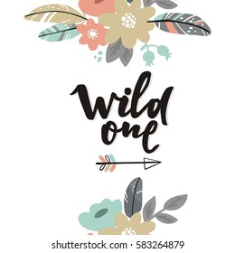 Cute print in Boho style. 