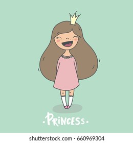 Cute print with princess