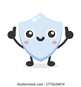 the cute protective mascot character
