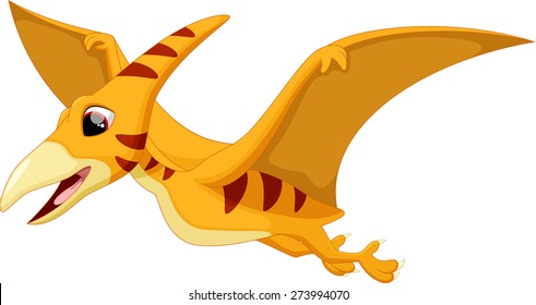 Cute Pterodactyl Cartoon