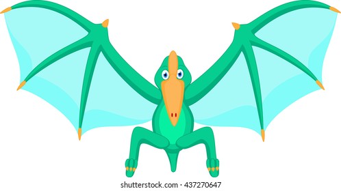 Cute Pterodactyl Cartoon