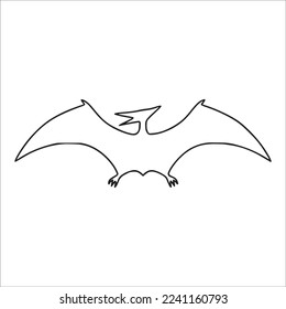 Cute Pterodactyl With coloring book pages picture,Pterodactyl line art,Pterodactyl outline drawing vector illustration,Pterodactyl vector line art,Pterodactyl line drawing