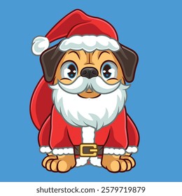 CUTE PUG CHARACTERS WITH HALLOWEEN THEME