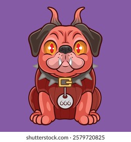 CUTE PUG CHARACTERS WITH HALLOWEEN THEME