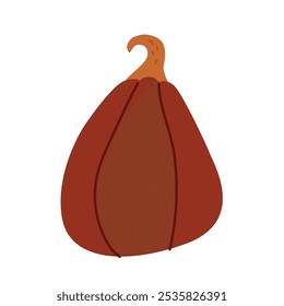 cute pumpkin. autumn pumpkin vector illustration