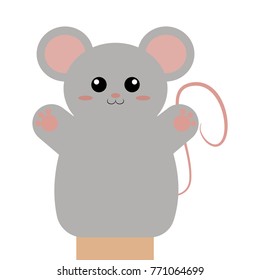 Cute puppet animal