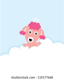 cute puppy angel