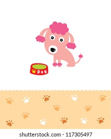 cute puppy card