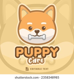 Cute Puppy Dog Cartoon Character
