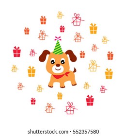 cute puppy gift card
