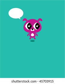 cute puppy message