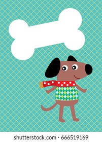 cute puppy message