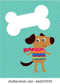 cute puppy message