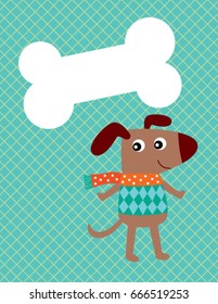 cute puppy message