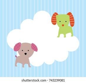 cute puppy message