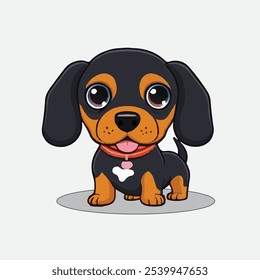 Cute Puppy Sticker for Decoration 01