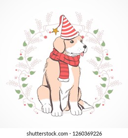 CUTE PUPPY VECTOR