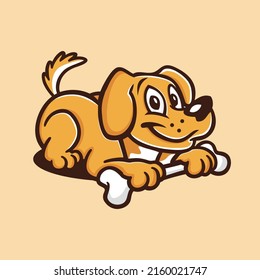 Cute Puppy Vector Illustration Template 260nw 2160021747 