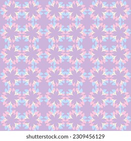 Cute  purple Mosaic pattern ornament, violet backgrounds, for fabric, wallpaper, textile, websites, home decor (pillows, towels, napkins), tableware, clothes 