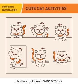 Cute Pussy Cat Animals Activities