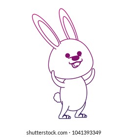 Cute rabbit cartoon