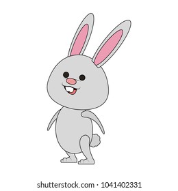 Cute rabbit cartoon