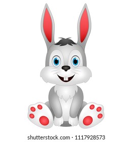 Cute rabbit cartoon