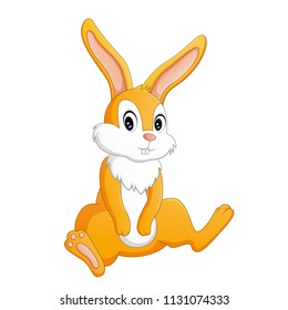 Cute rabbit cartoon
