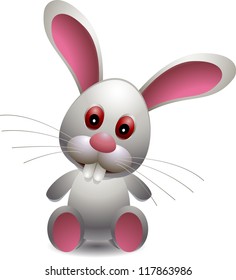 cute rabbit cartoon