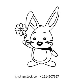 cute rabbit cartoon