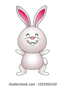 cute rabbit cartoon