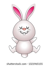 cute rabbit cartoon