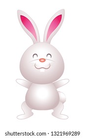 cute rabbit cartoon