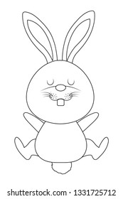 cute rabbit cartoon