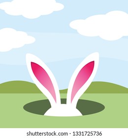 cute rabbit cartoon