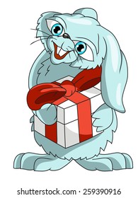 Cute rabbit cartoon