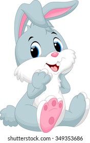 Cute Cartoon Cute Rabbit Pic For Dp - img-klutz