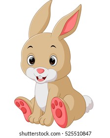 cute rabbit cartoon