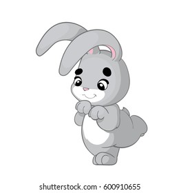 Cute rabbit cartoon