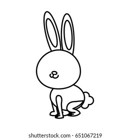 cute rabbit cartoon 
