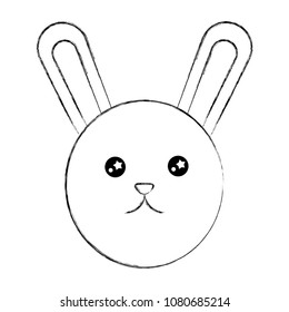 cute rabbit cartoon kawaii adorable