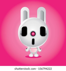 Cute Rabbit Character