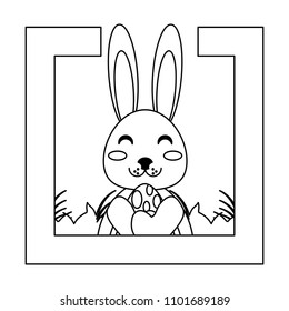 Cute rabbit design