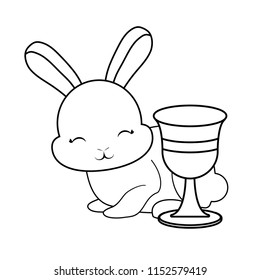 cute rabbit design