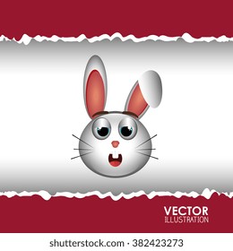 cute rabbit design 