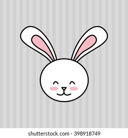 cute rabbit design 