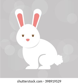 cute rabbit design 