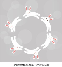 cute rabbit design 